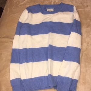super cozy STRIPED BLUE/WHITE forever21 sweater
